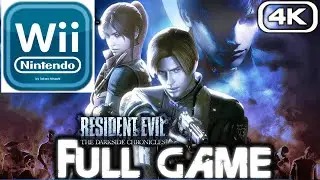 Resident Evil Darkside Chronicles [Wii 4k 60fps] Full Game walkthrough All Ending