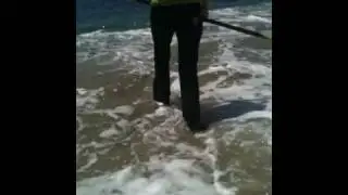 Charnae testing new Victory Koredry lycra SUP pants