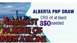 Alberta small PNP draw with highest CRS | 24 November 2021 |