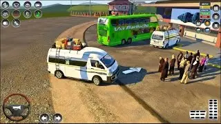 US Coach Bus Driving Game Offline