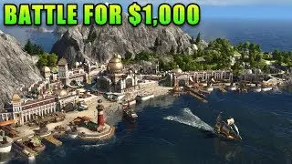 Anno 1800 Battle for $1000 - LevelCap Vs PhlyDaily