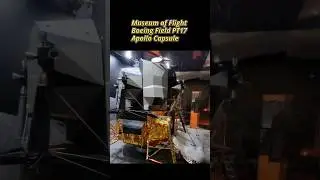 Museum of Flight Boeing Field PT17. The Apollo Capsule