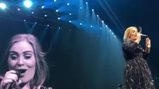Adele Live at Staples. Rolling in the Deep. 8.10.16. Front Row