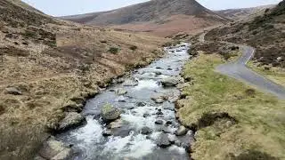 River Caldew 4k drone