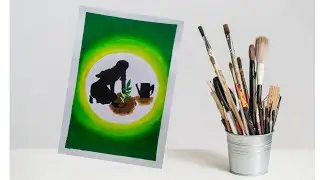 Save Environment Painting | Save Tree Save Earth | Poster Color #drawing #savetrees #saveearth