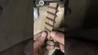 How to make a proper heating coil for mini room heater #lifehacks #shorts #shortsfeed