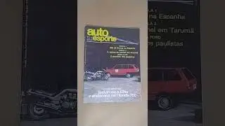 Revista AUTO ESPORTE (Edi&ccedil;&atilde;o 257 - Maio/1986) #autoesporte #garagemdochico