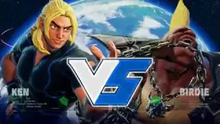 Street Fighter V Ken V.S Birdie