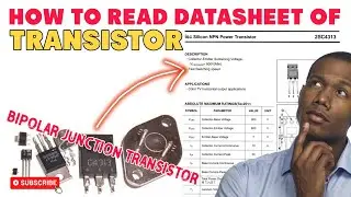 Understanding Transistor Datasheets – What Specs Matter? Tagalog tutorial