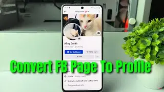Как преобразовать страницу Facebook в учетную запись профиля