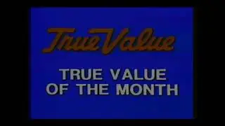 True Value Hardware Commercial 1986