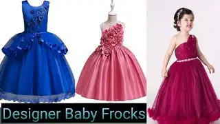 Baby Designer Dresses 2021 | Bacho ki Design ki frock | Party wear designer frock design for kids.