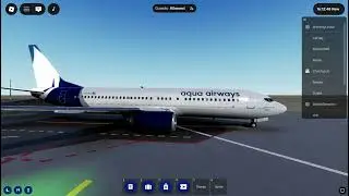 ROBLOX | Aqua Airways | Business Class | Boeing 737-800 | Part 2