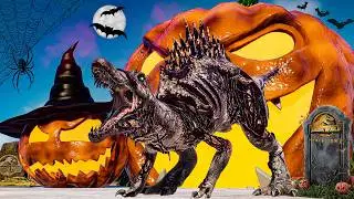 ALL HALLOWEEN SPOOKY MODS AND DINOSAURS COSTUMES 🎃 | JWE2 MODS