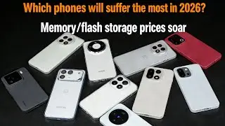 📉Storage Price Shock! Who's the Biggest Loser in Phones?