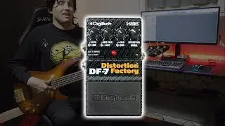 DigiTech DF-7 Distortion Factory Pedal Review (Bass)