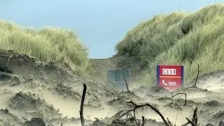 Gales help regenerate the Dunes at Cefn Sidan 09/02/2014