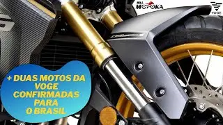 OFICIAL: VOGE confirma mais duas motos super completas para o BRASIL em 2026, saiba quem são.