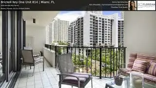 Brickell Key One Unit 814 | Miami, FL