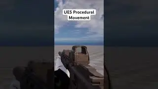 I showed procedural movement in my game #gamedev #ue #ue4 #ue5 #unreal #unrealengine