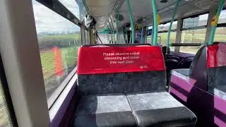 *Thrash* Journey on GTR Rail Replacement | Volvo B9TL/Wright Gemini 2 | WVN40 BV10WWC