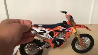 Toy dirtbike collection
