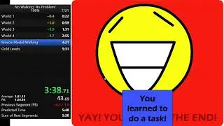 No Walking No Problem! 100% speedrun in 5:20.560 (WR)