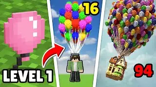 Vylepšuju LÉTAJÍCÍ Balón abych Přežil VÁLKU YouTuberů...