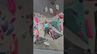 Standing up can be scary #bouldering #climbing #rockclimbing
