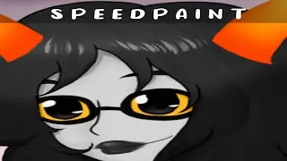 [Homestuck Speedpaint] Candy Feferi (Bloodswap AU)