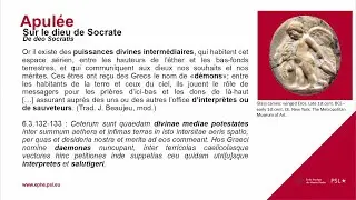 Les m&eacute;tamorphoses d&rsquo;Apul&eacute;e  | BAGLIS TV