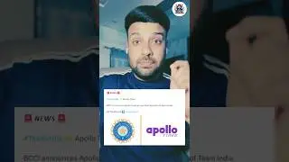Apollo tyres is the new sponsor of Team India #shorts #cricketshorts #apollotyre