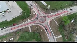 They added a roundabout in rural, eastern Kentucky. Here is an example of how NOT