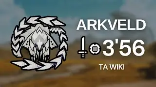 【MHWilds】Arkveld (Arena) -  3'56 / Sword and Shield (TA Wiki - No Mantle/Palico)