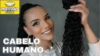 #2 S&Eacute;RIE - CABELO HUMANO BARATO (ONDAS DAGUA)  E NATURAL NO MERCADO LIVRE - 2023