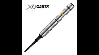 XQMax Reactor M3 Soft Tip Darts - 19gms - Barrel Weight 17.5gms - Black with Yellow - D1176
