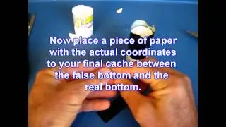 Creative Geocache Containers/Ideas: False Bottom Cache