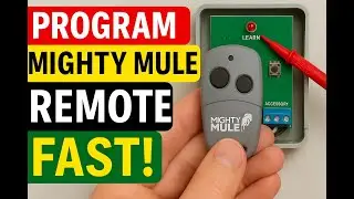 Program a Mighty Mule Remote in 48 Seconds! (Step-By-Step Guide)