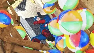 GTA 5 Random And Funny Fails #107 - (Captain America - Funny Balls Fails)