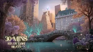 Dreamy Gapstow Bridge, New York | Lofi Beats to Relax & Study