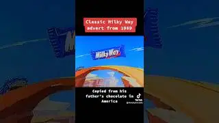 Classic Milky Way TV advert from 1989. #kitkat #snickers #chocolate #history