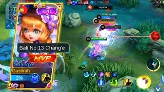 Top Global Chang'e Gameplay No Edit Challenge - Mobile Legends