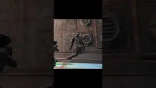 Weird Glitch Fallout 4 Raider  #shorts