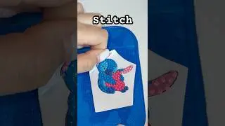 Stitch 🍓 subscribe #stitch #diamondpainting #asmr #sticker #satisfying #diy #relaxing #diamondart