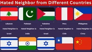 Most Hated Neighbor from Different Countries