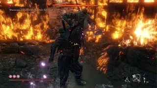 Sekiro - Boss Fight x Masanaga Lanceiro da Sombra Solit&aacute;ria : Propriedade Hirata