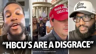 &laquo;HBCU &mdash; расисты, им нужно больше консерваторов&raquo;, &mdash; заявил чернокожий мужчина после того, как стор...