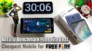 Cheapest Mobile for Free Fire Nokia C01 Plus | Nokia C01 Plus Free Fire & AnTuTu Benchmark Test