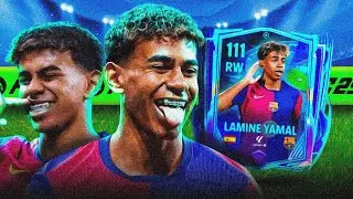 🔥 LAMINE YAMAL IS INSANE in EA FC Mobile 25! 😱 | Card Review + Gameplay