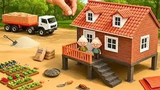 Самодельный дом, построенный на грузовике | Новый дом после пожара | [Восстановление эмоционально...